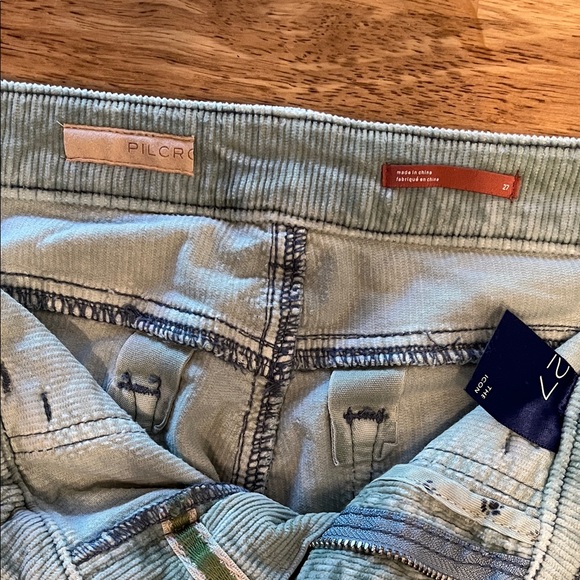 Anthropologie Pilcro Corduroy Low Rise Jeans - Picture 2 of 3
